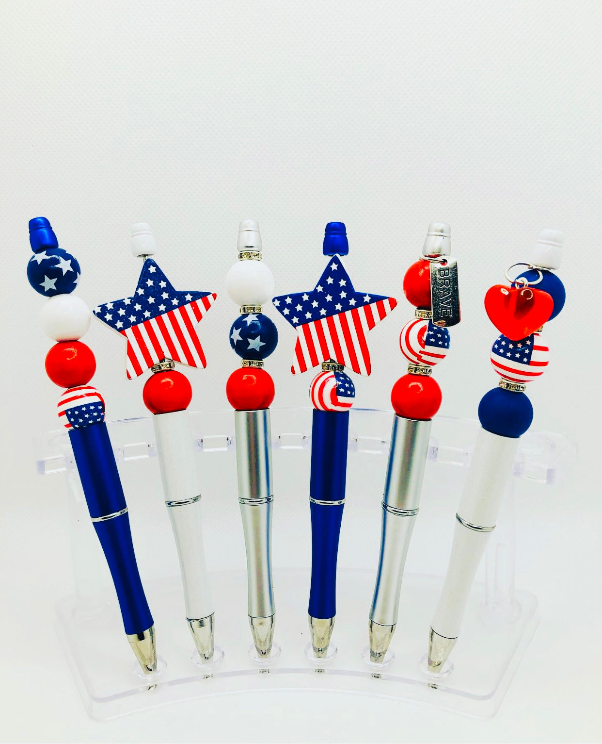 Patriotic Bead Pens