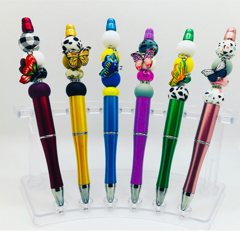 Butterfly Bead Pens