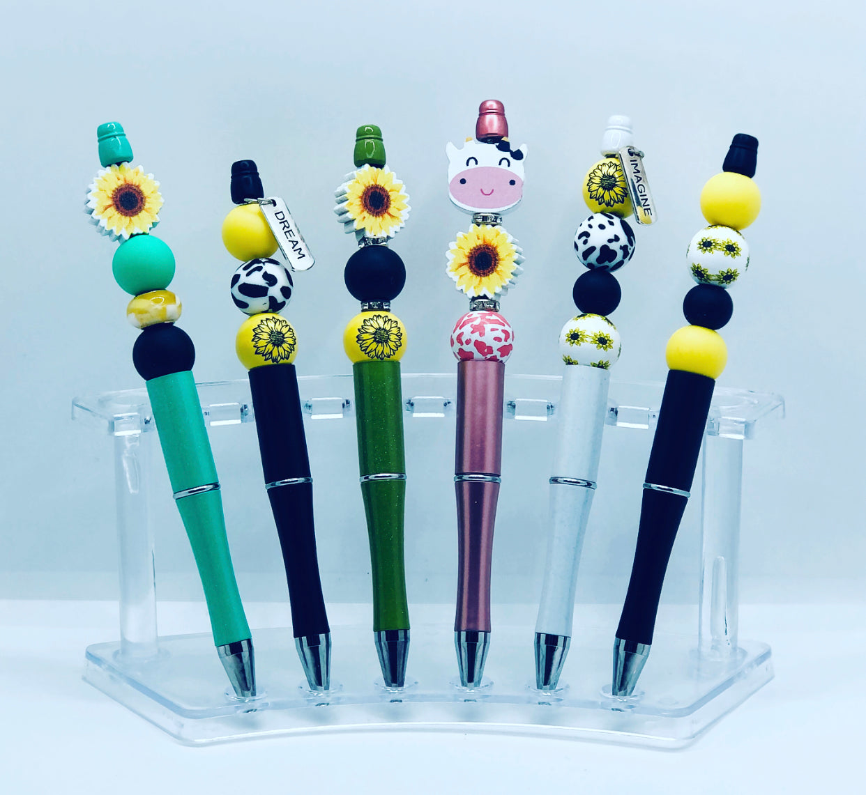 Sunflower Bead Pens