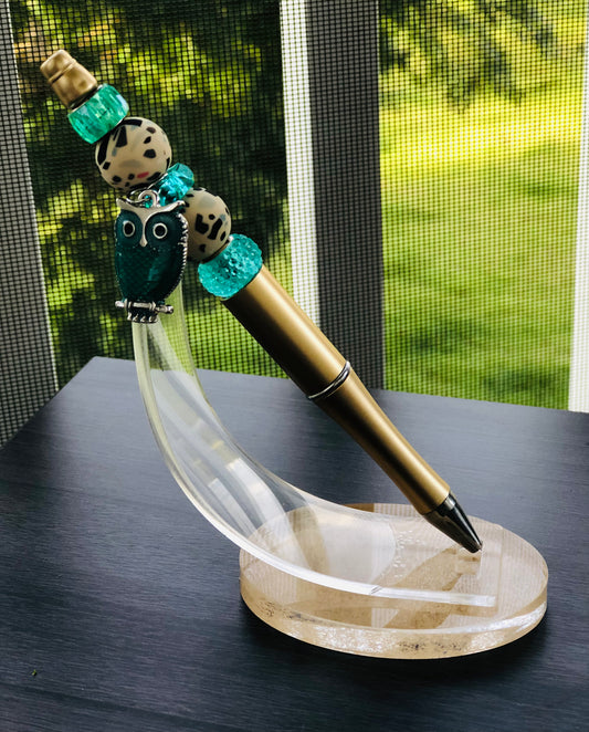 Owl Bead Pen1