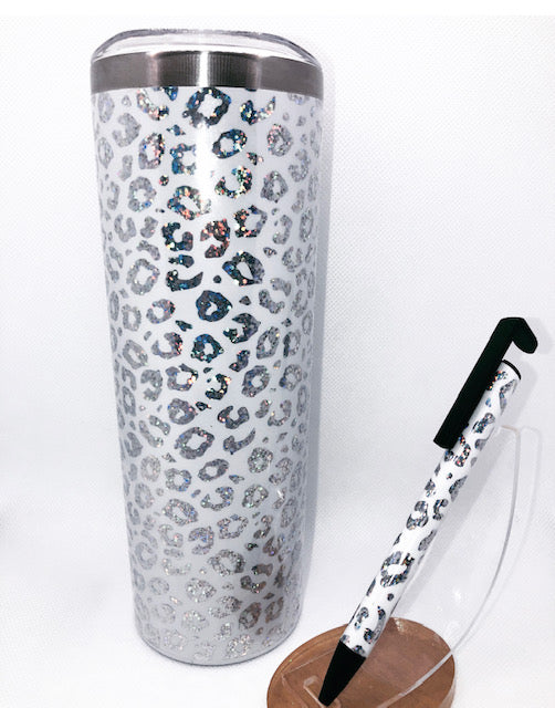 Patterned Tumbler w/ Matching Pen